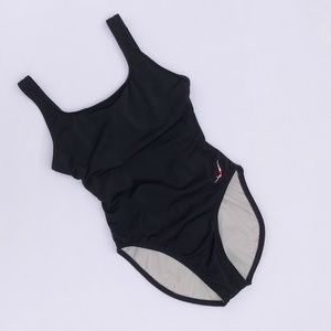 Vintage Jantzen Black One Piece Swimsuit Back Cutout